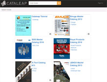 Tablet Screenshot of cataleap.com